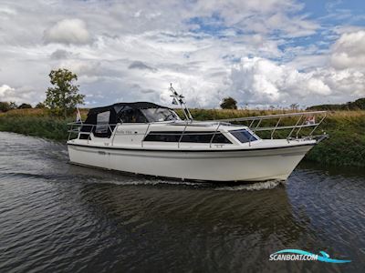 Excellent 9.60 OK AK Motorboat 2000, with Yanmar engine, The Netherlands