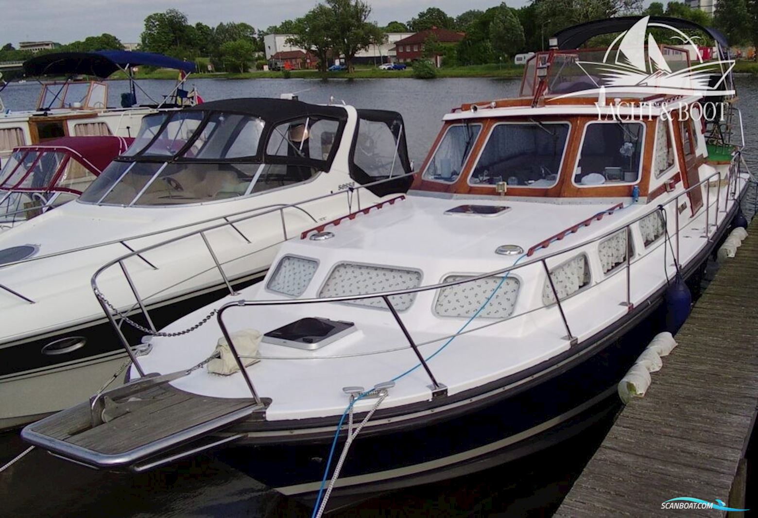 Faarborg Vaerft DK Jupiter 33 Motorboat 1983, with Perkins engine, Germany