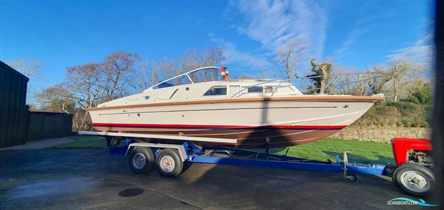 Fairey Spearfish MKIII Motorboat 1989, with 2 x SABRE 225Hp Diesel engine, United Kingdom