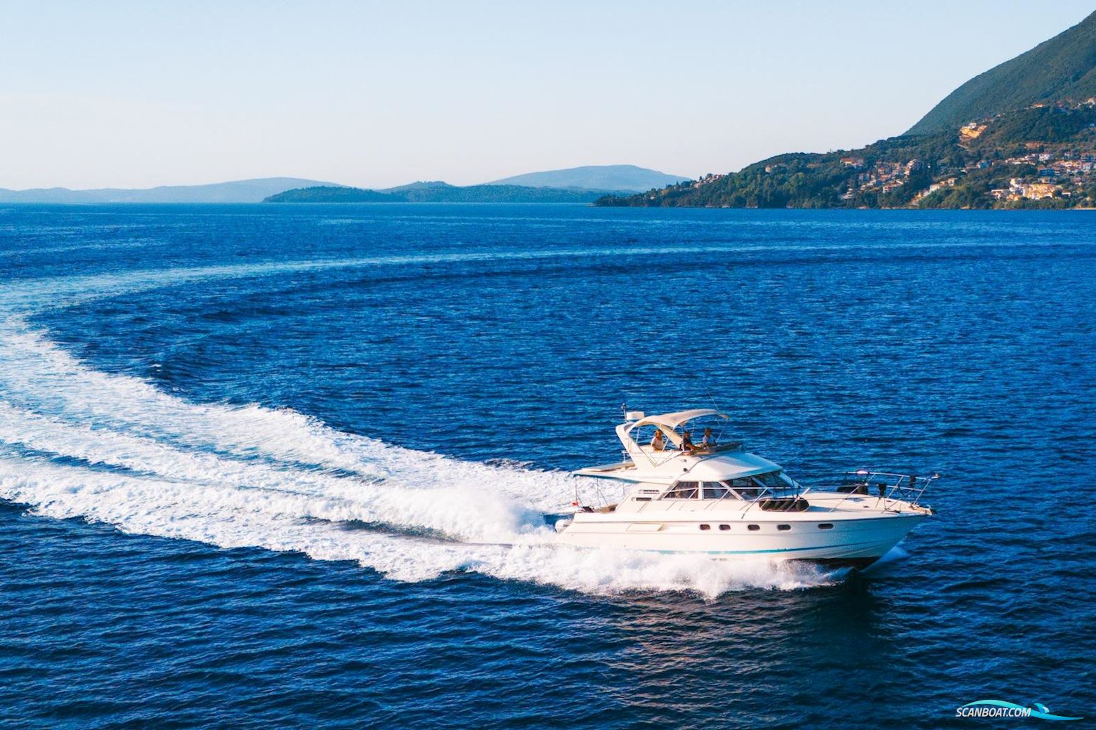 Fairline 43 Motorboat 1988, with Volvo Penta TAMD71A engine, Greece