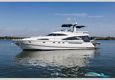 Fairline 58 Squadron Motorboat 2003, with Volvo Penta D12-715 engine, The Netherlands