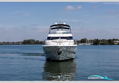 Fairline 58 Squadron Motorboat 2003, with Volvo Penta D12-715 engine, The Netherlands