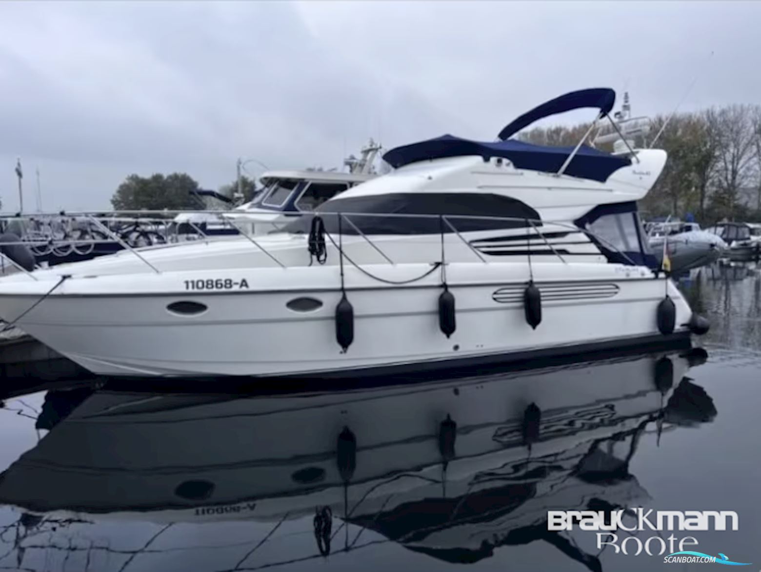 Fairline Modell Motorboat 1996, with Caterpillar Inc. engine, Germany