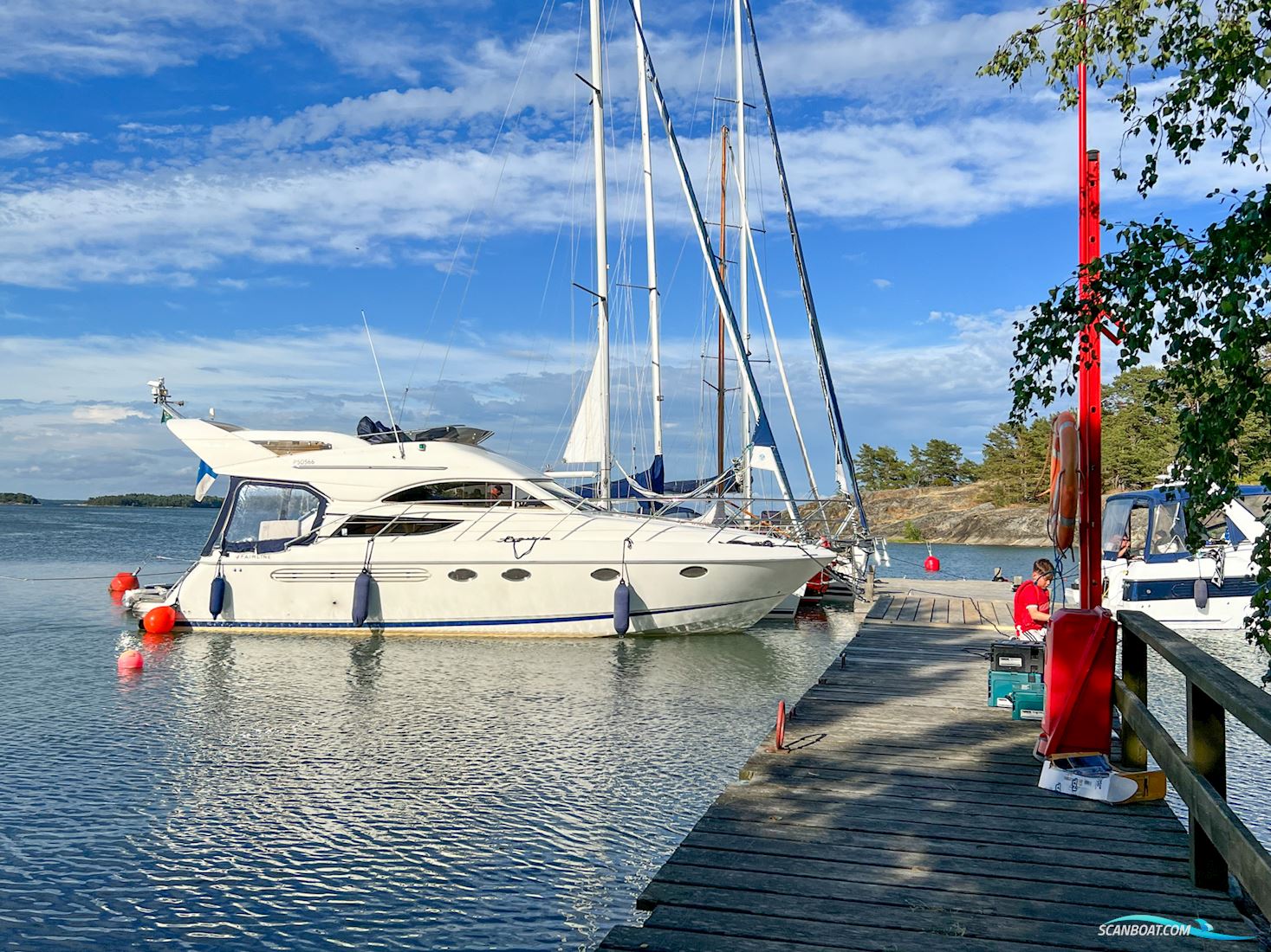 Fairline Phantom 38 Motorboat 2001, with Volvo Penta Tamd 63 P engine, Finland