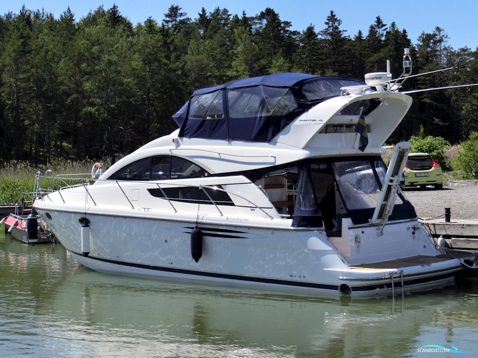 Fairline Phantom 40 Volvo Penta TAMD 63P EC Motorboat 2005, with Volvo Penta TAMD 63P engine, Sweden