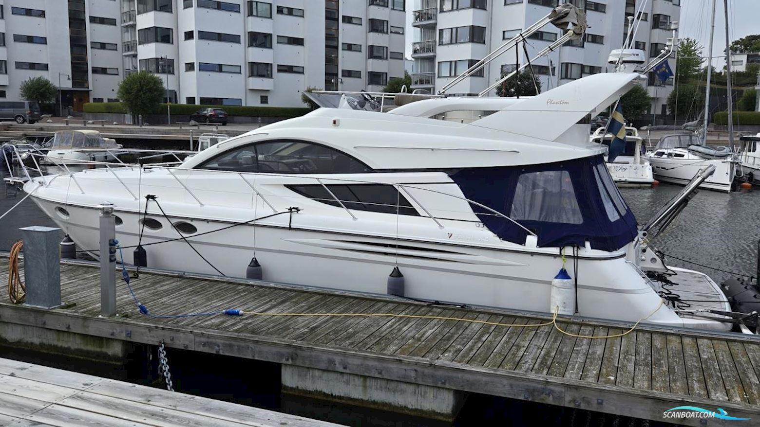 Fairline Phantom 46 Motorboat 2004, with 2x Volvo Penta Tamd 75 Edc engine, Sweden