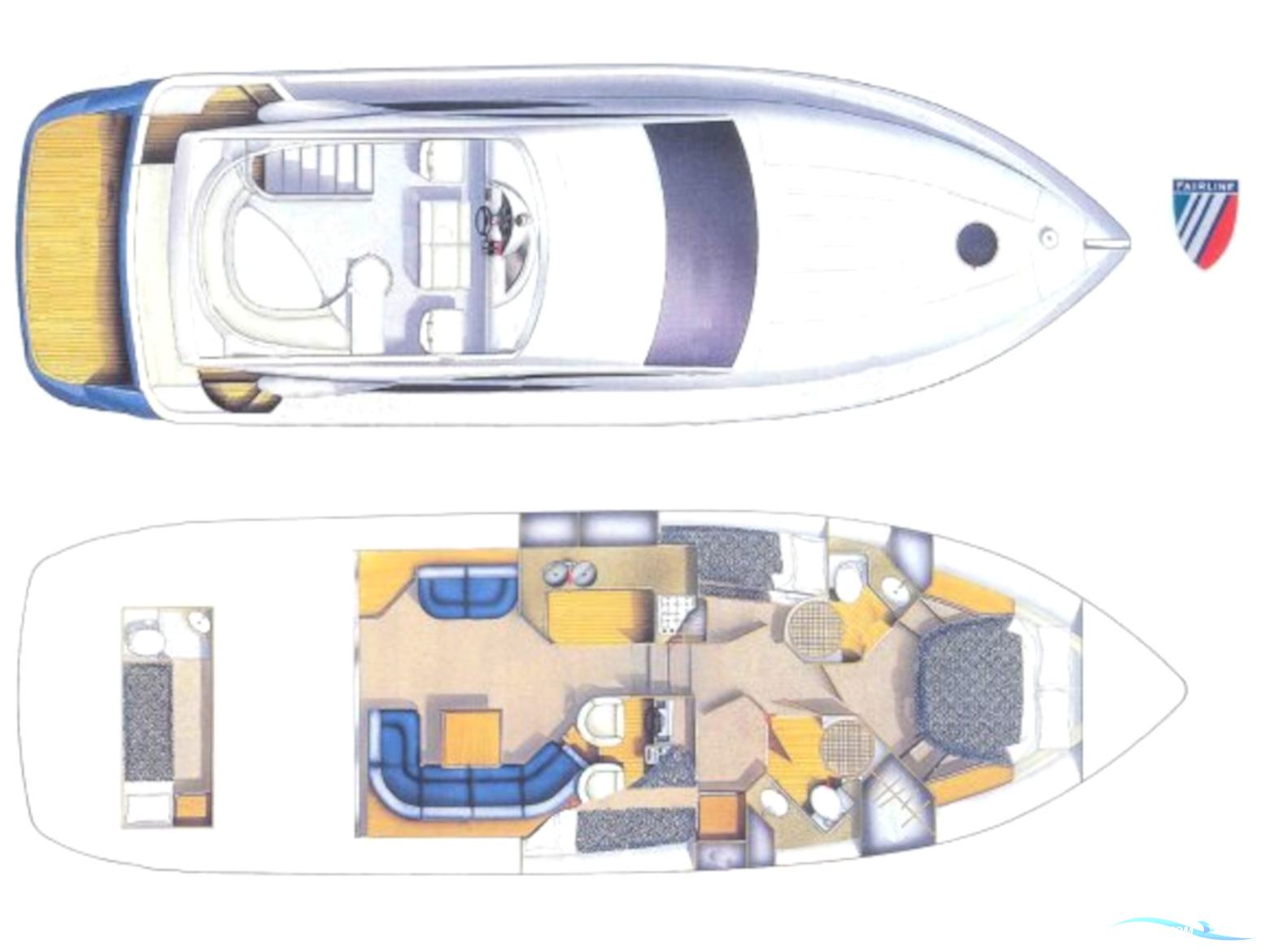 Fairline Phantom 46 Volvo Penta Tamd 74P