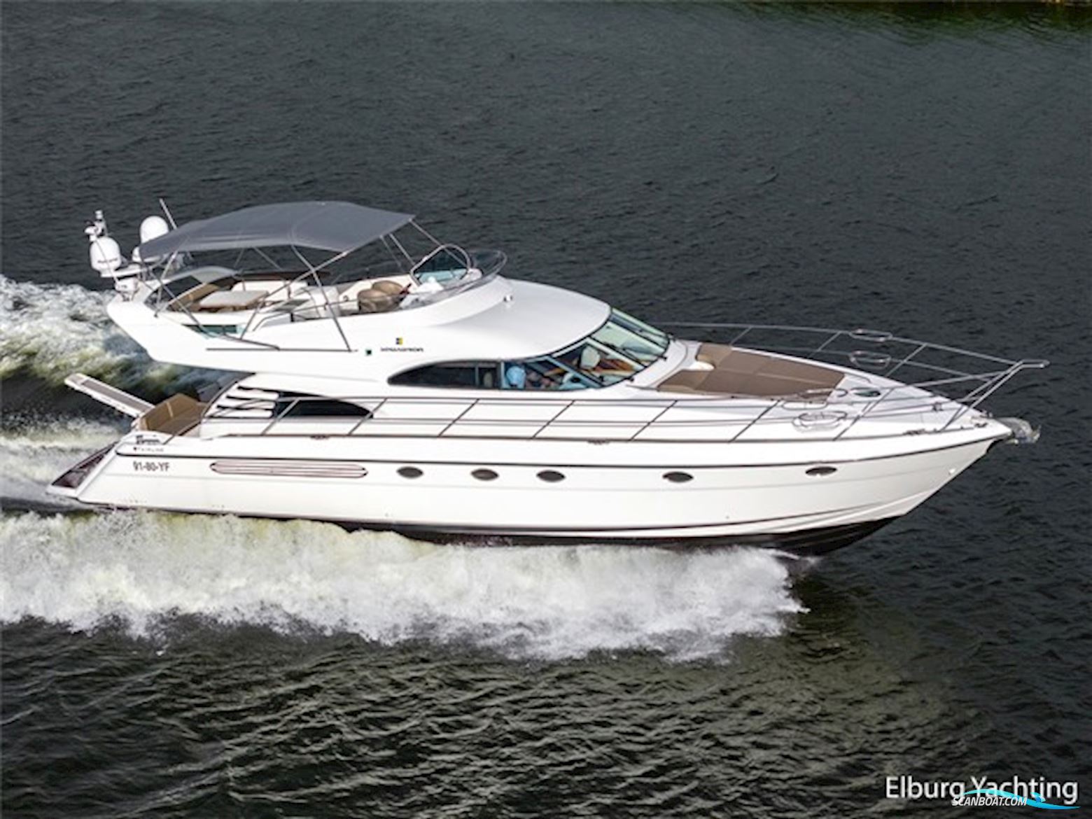 Fairline Squadron 55 - MK3 Motorboat 2002, The Netherlands