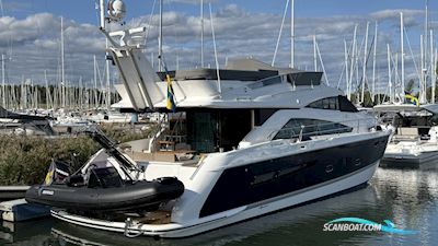 Fairline Squadron 55 Motorboat 2010, with 2x Volvo Penta D12-800 engine, Sweden
