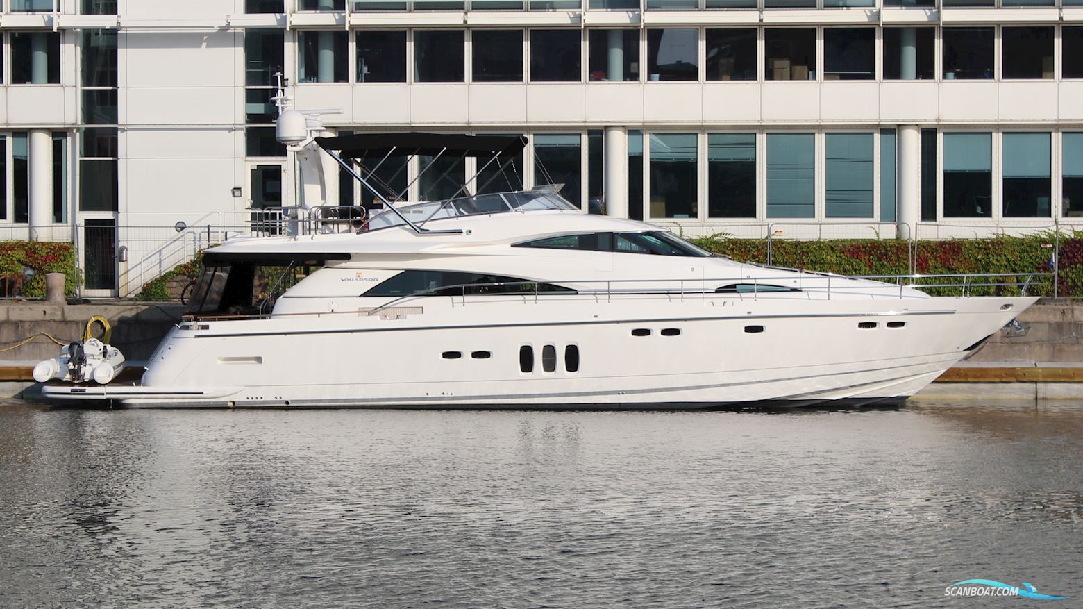 Fairline Squadron 70 Motorboat 2008, with Caterpillar  engine, Denmark