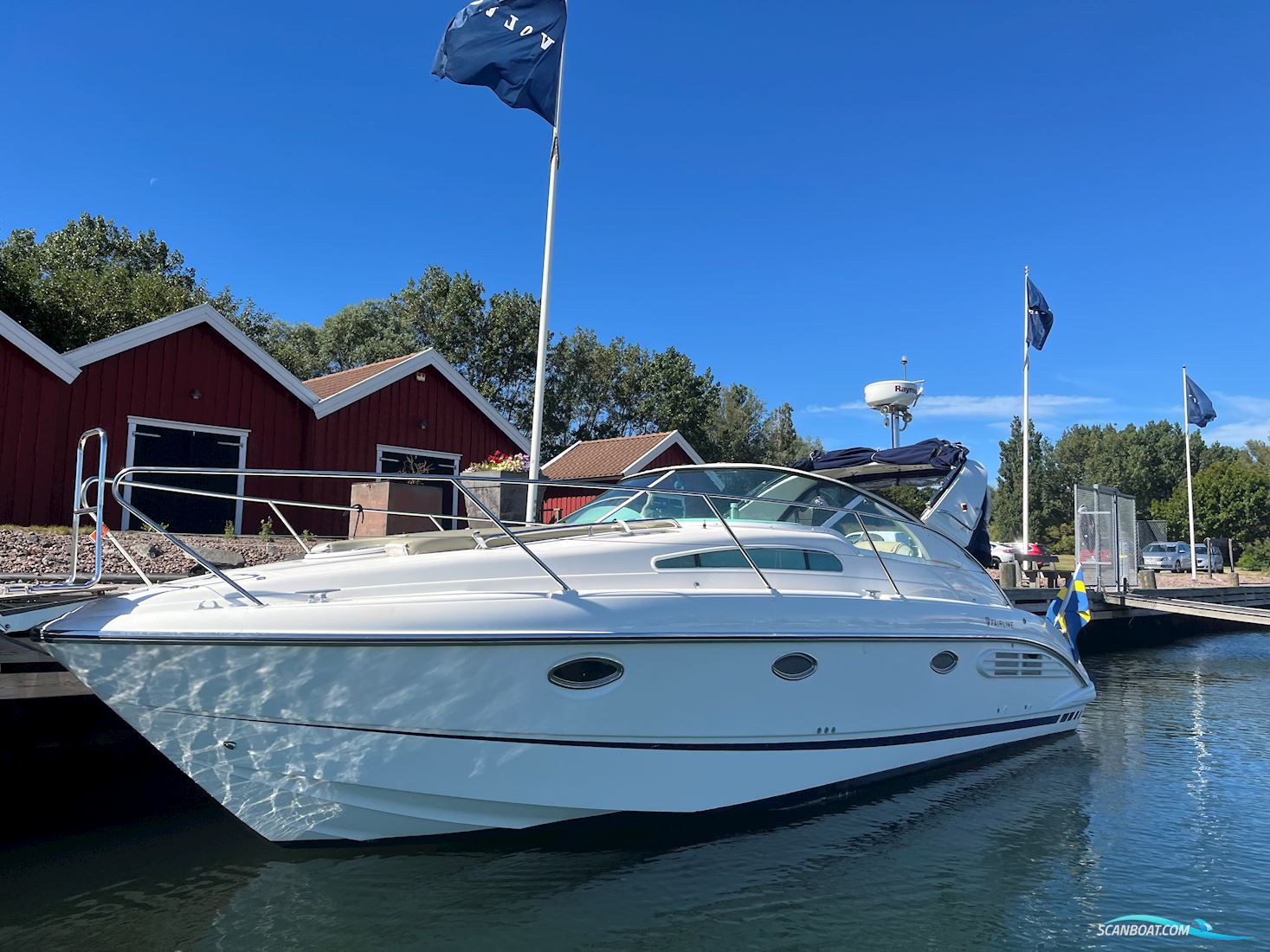 Fairline Targa 30 Motorboat 2000, with Volvo Penta KAD32 engine, Sweden
