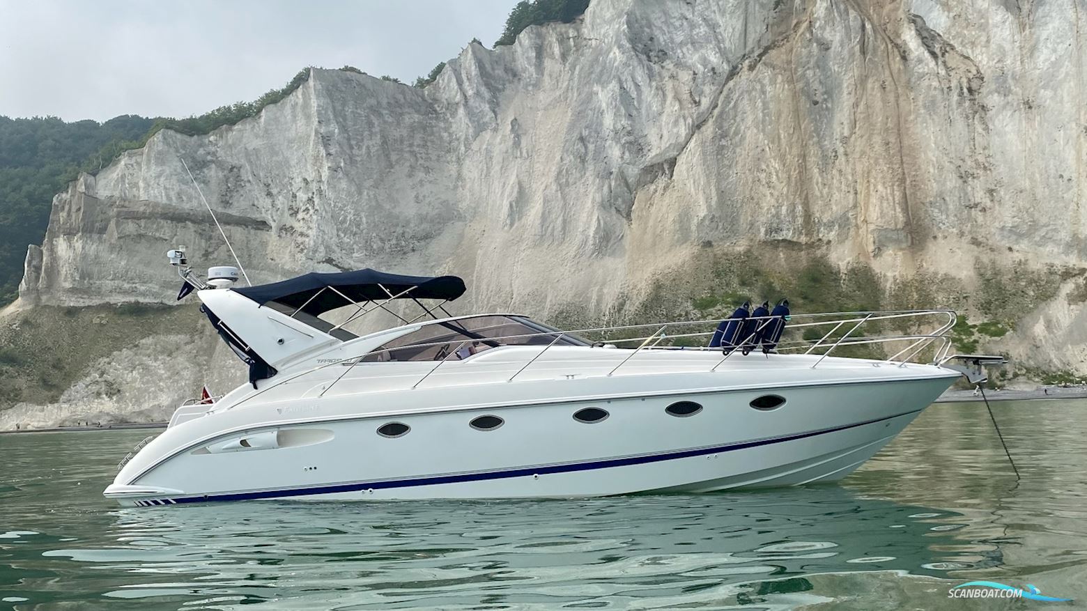Fairline Targa 40 Motorboat 2004, with 2 x Volvo Penta D6
 engine, Denmark