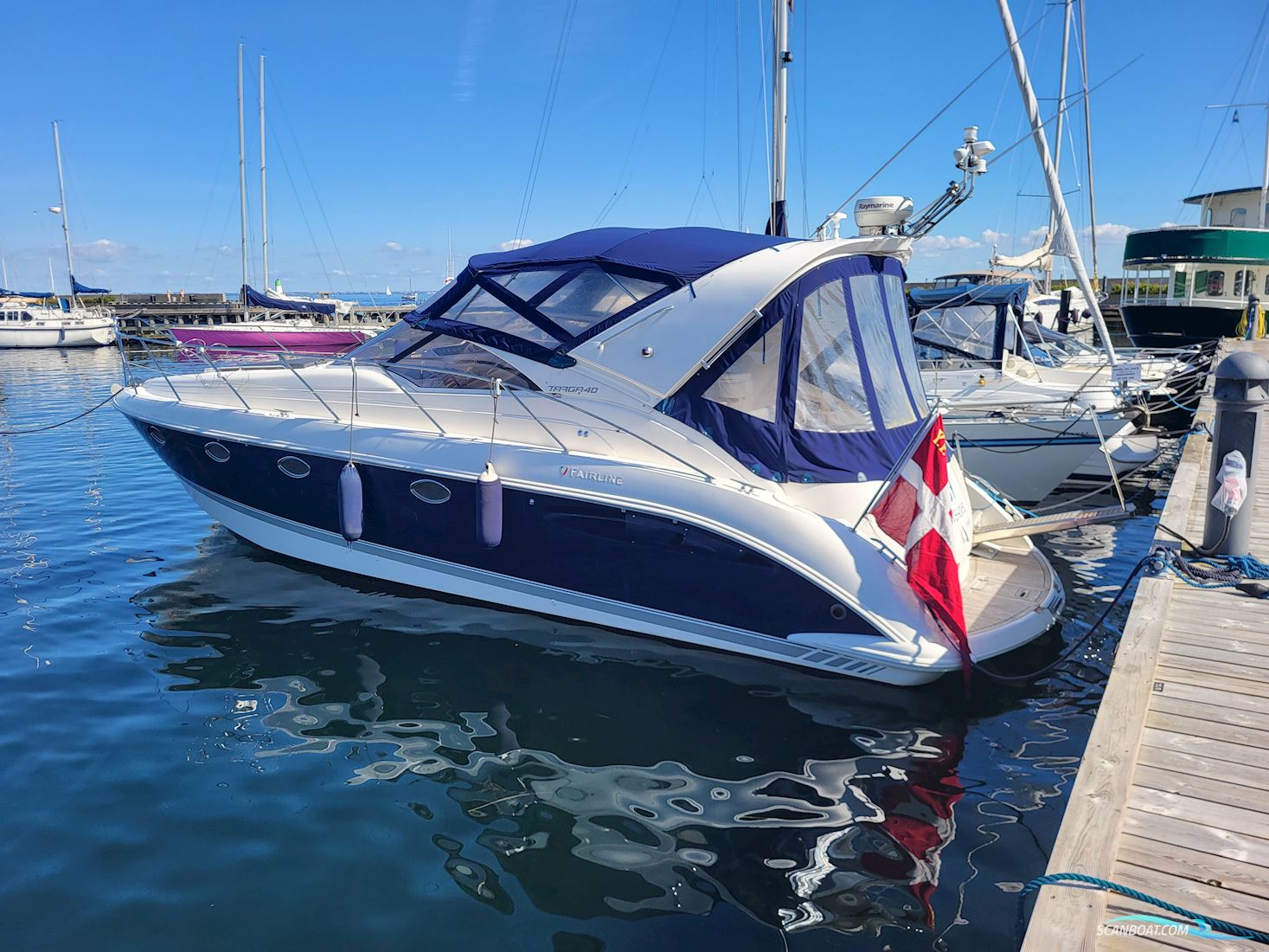 Fairline Targa 40 Motorboat 2005, with Volvo Penta D6-310 ca. 700 hours engine, Denmark