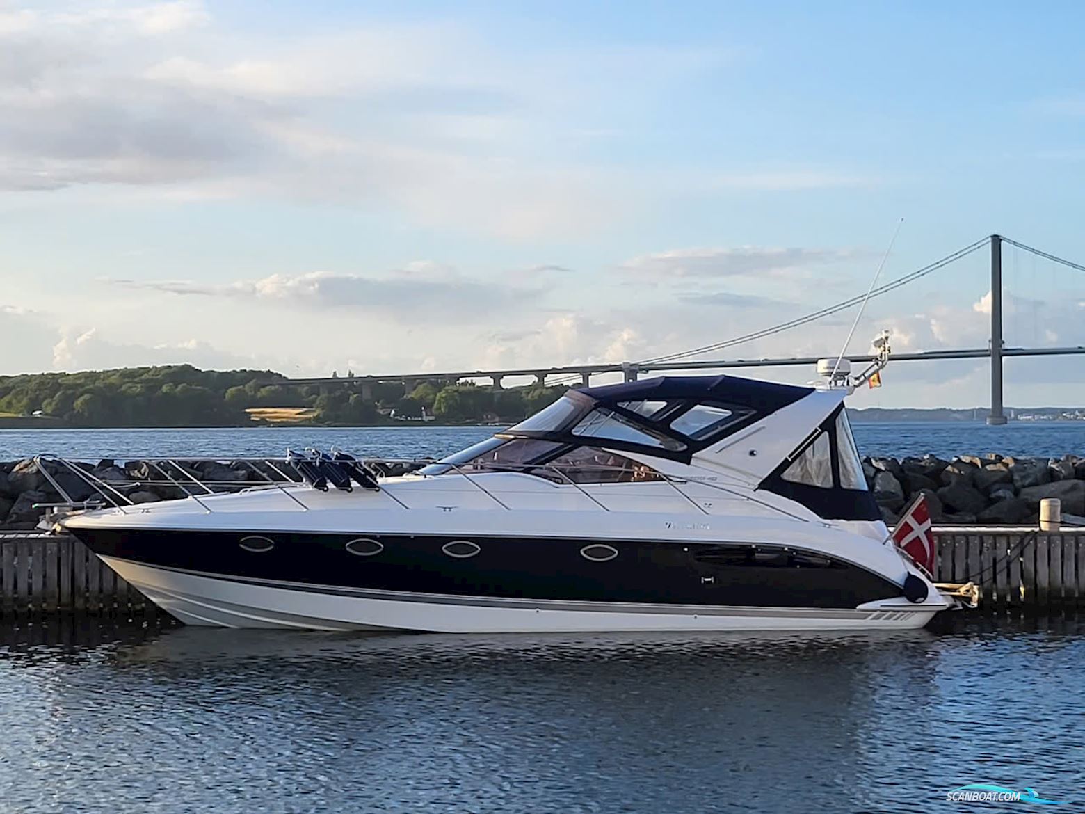 Fairline Targa 40 Motorboat 2004, with Volvo Penta Kad300 engine, Denmark