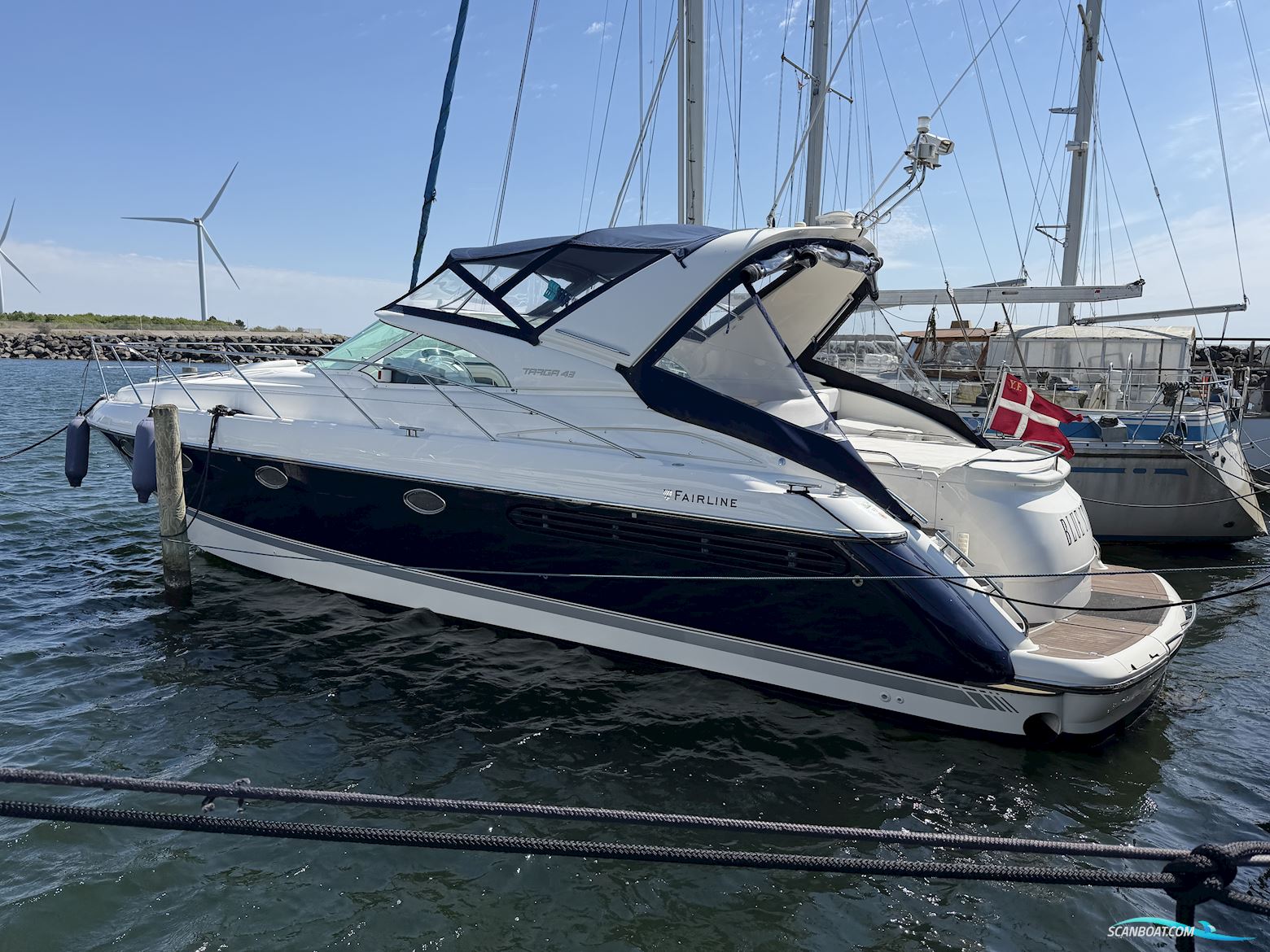 Fairline Targa 43 Motorboat 2002, with Volvo Penta Tamd 63 engine, Denmark