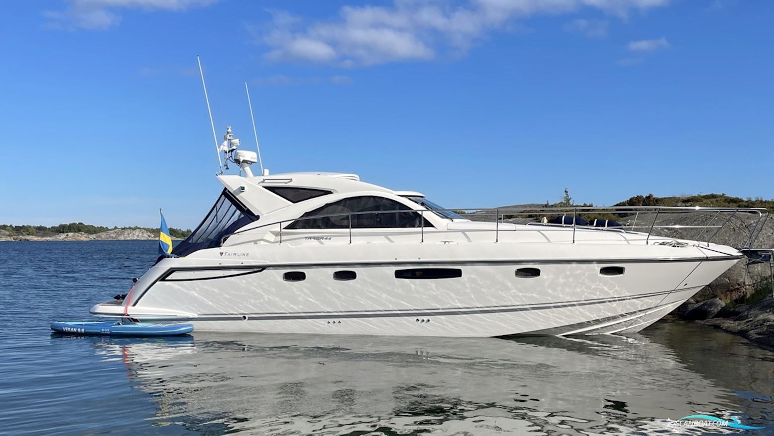 Fairline Targa 44 Motorboat 2009, with Volvo Penta D6-435 Ips 600 engine, Sweden