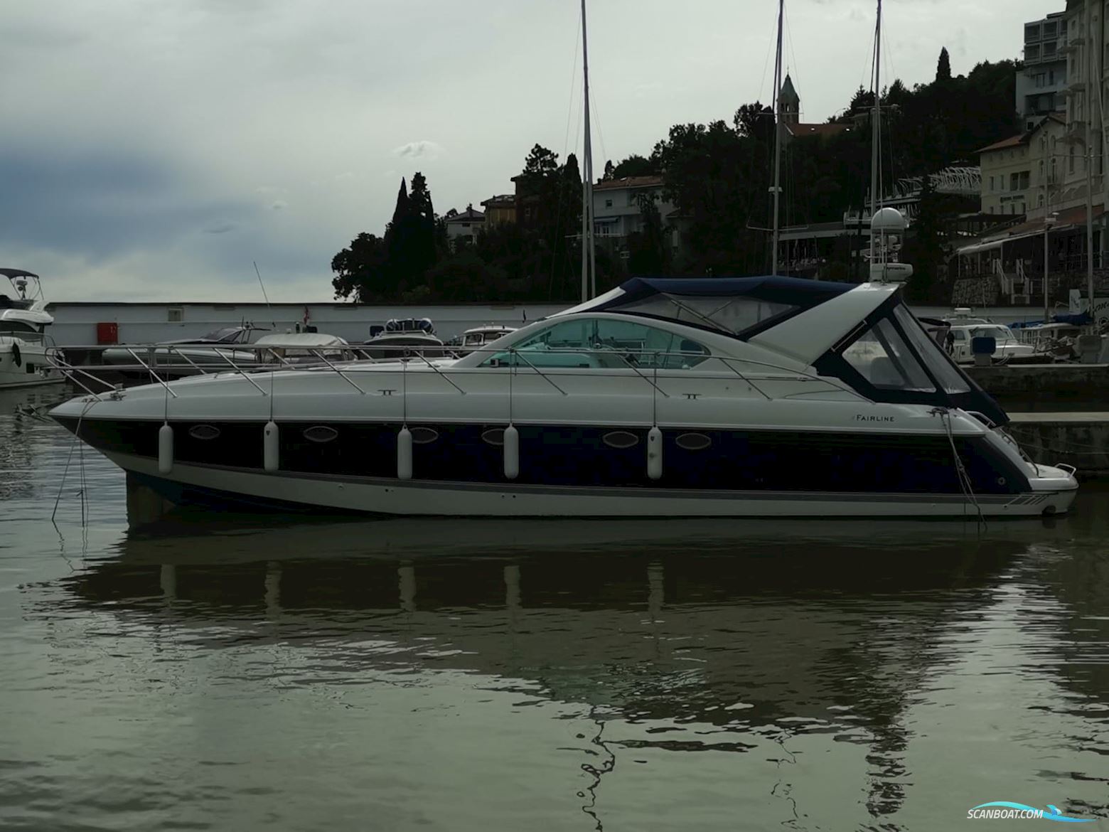 Fairline Targa 48 Motorboat 1998, with Caterpillar engine, Croatia