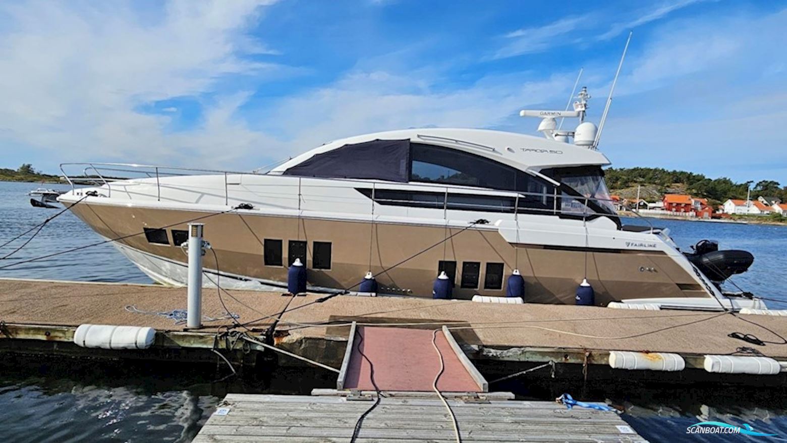 Fairline Targa 50 GT Motorboat 2011, with Volvo Penta D-11 engine, Sweden