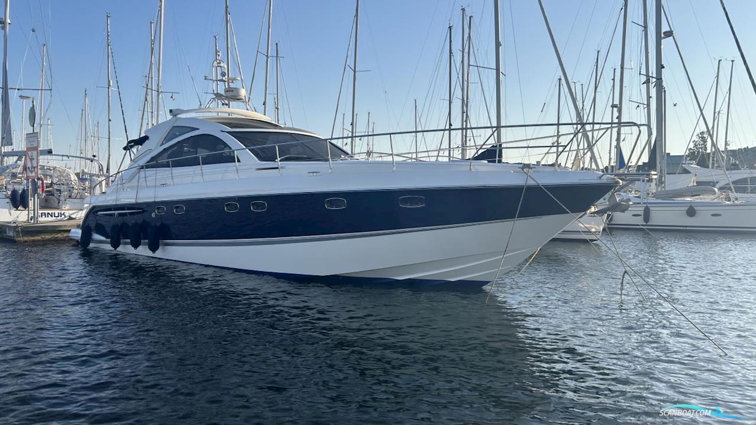 Fairline Targa 52 Motorboat 2005, with 2x Volvo Penta D12 715 Ca, 1600h engine, Sweden