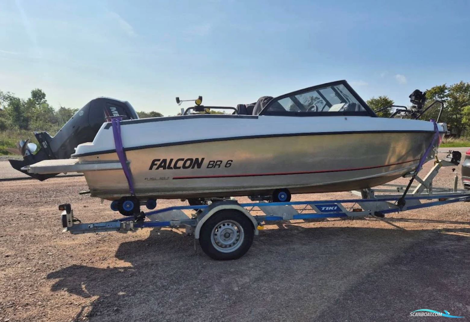 Falcon BR 6 Motorboat 2019, with Mercury 4 stroke engine, Sweden