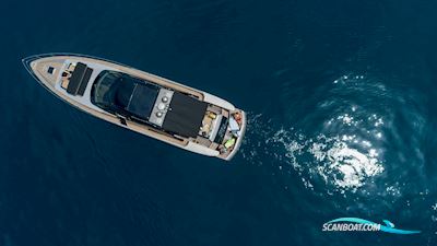 Fashion 68 Motorboat 2008, with MTU 10V 2000 M93 engine, France