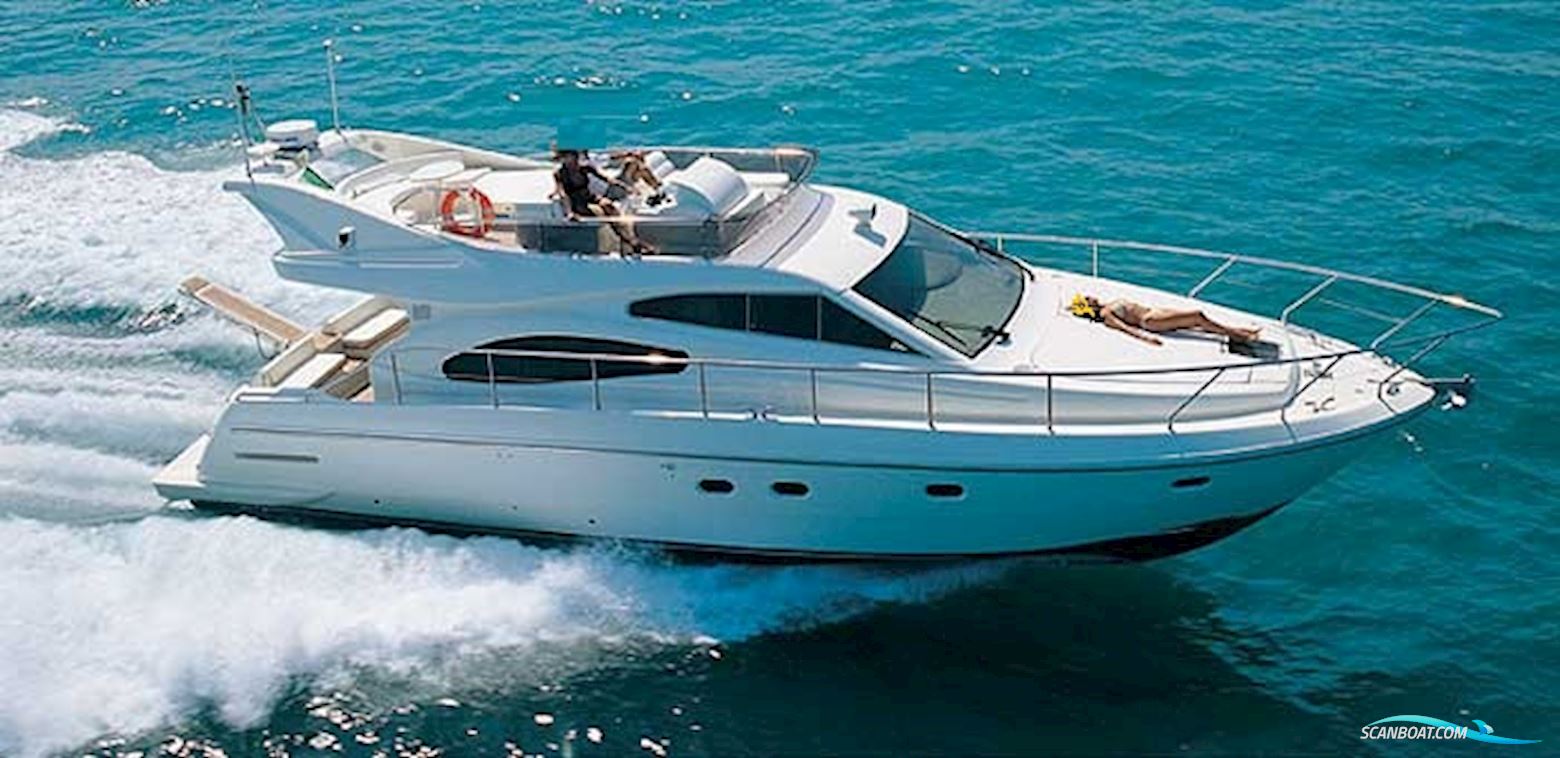 Ferretti 480 Motorboat 2003, with Man D2876LE engine, Croatia