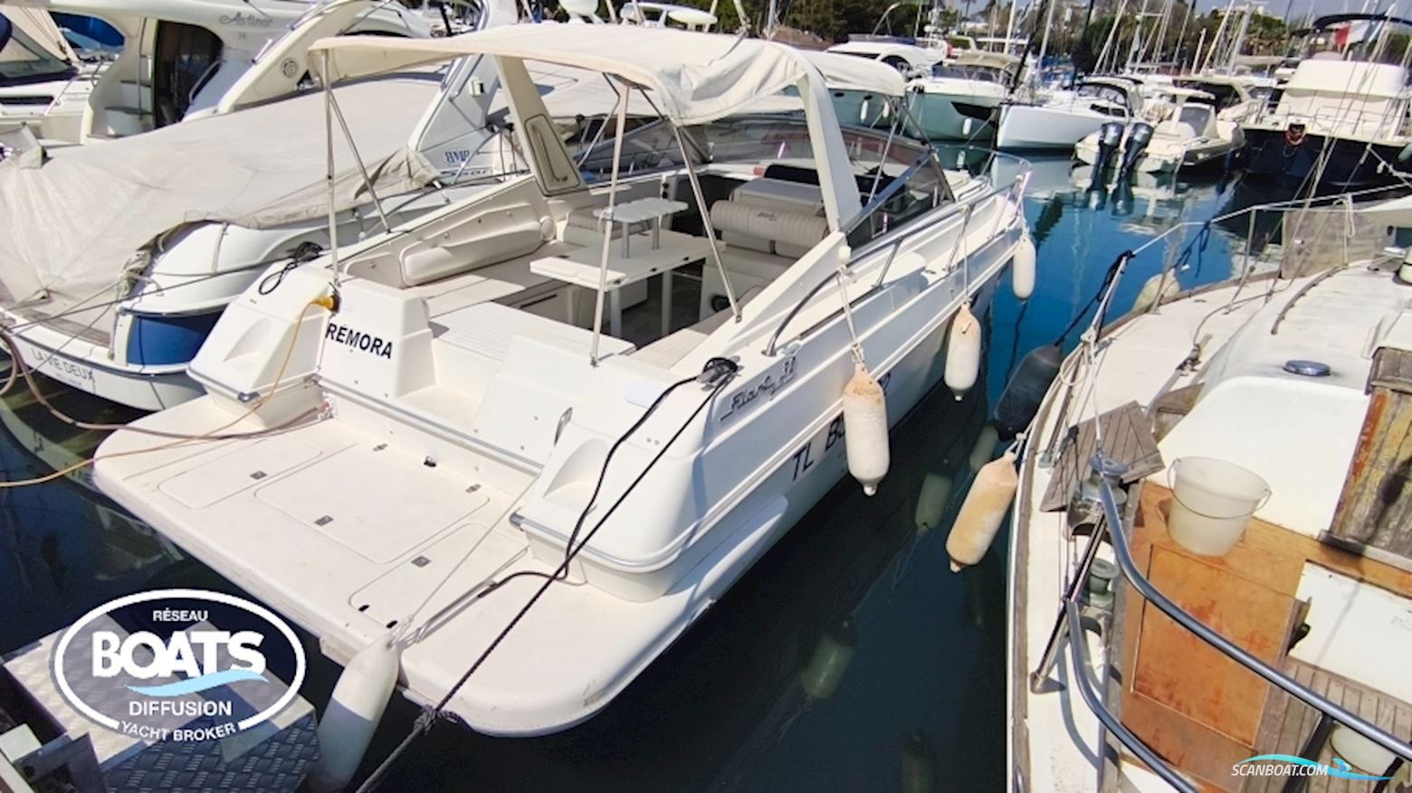 FIART MARE Fiart 32 Genius Motorboat 2000, with Volvo Penta engine, France