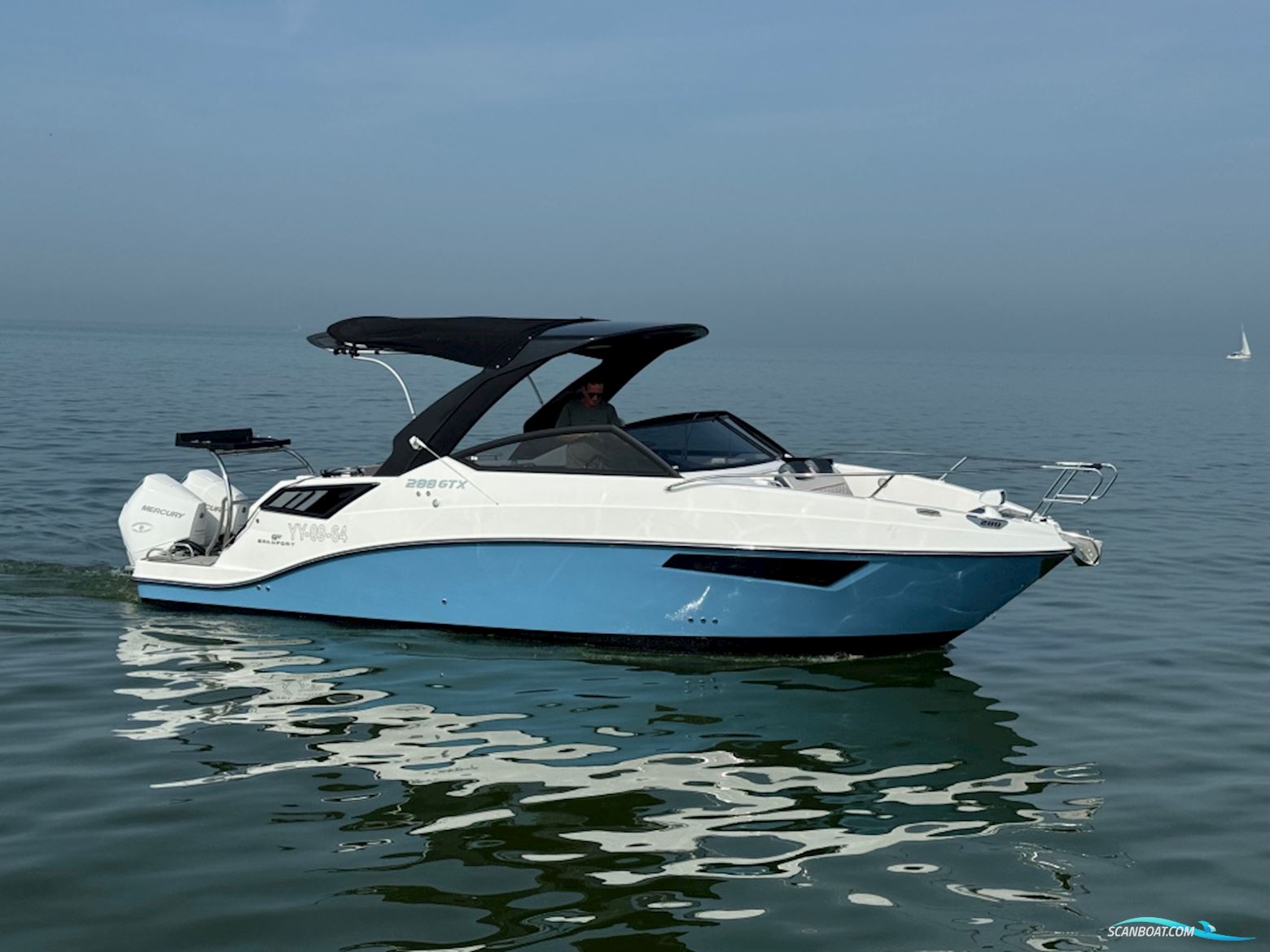 FIBRAFORT 288 GTX Motorboat 2026, with MERCURY engine, The Netherlands