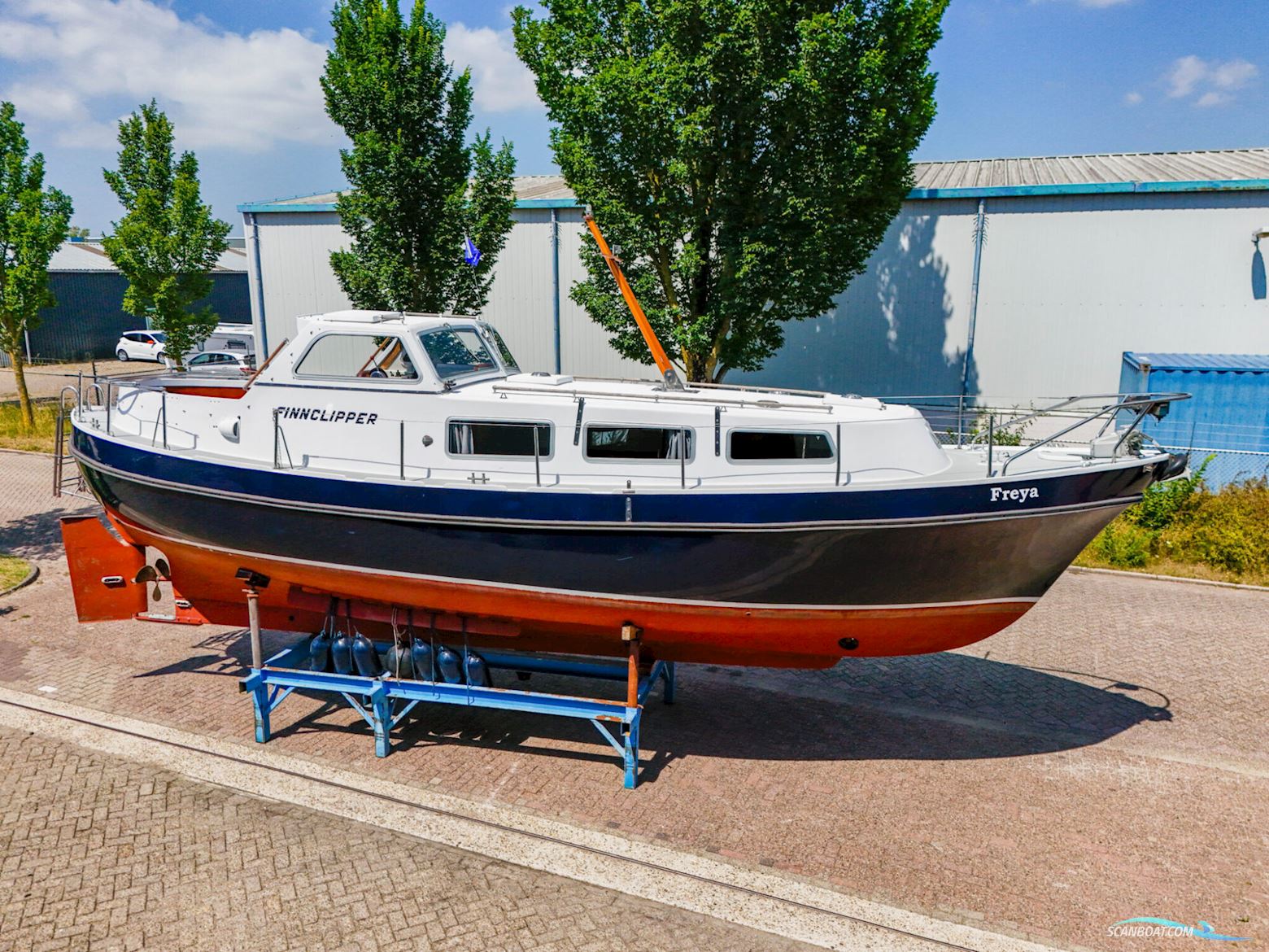 Finnclipper 35 OK Motorboat 1972, with Perkins engine, The Netherlands