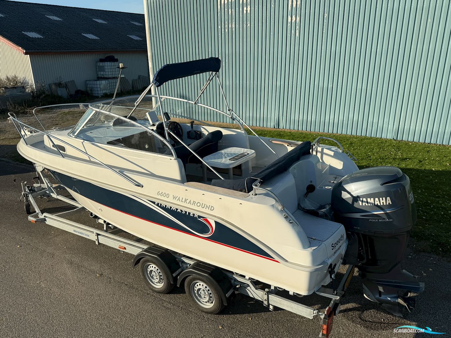 Finnmaster 6600 WA med 225 hk Yamaha