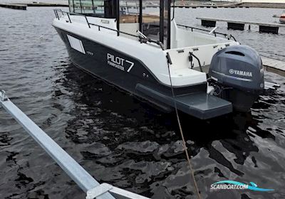 Finnmaster Pilot 7 Motorboat 2023, with Yamaha F200 Xca engine, Finland