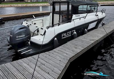 Finnmaster Pilot 7 Motorboat 2023, with Yamaha F200 Xca engine, Finland