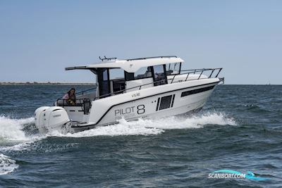 Finnmaster Pilot 8 - Yamaha 2x150 HK/Udstyr Motorboat 2025, with Twin Yamaha F150 engine, Denmark