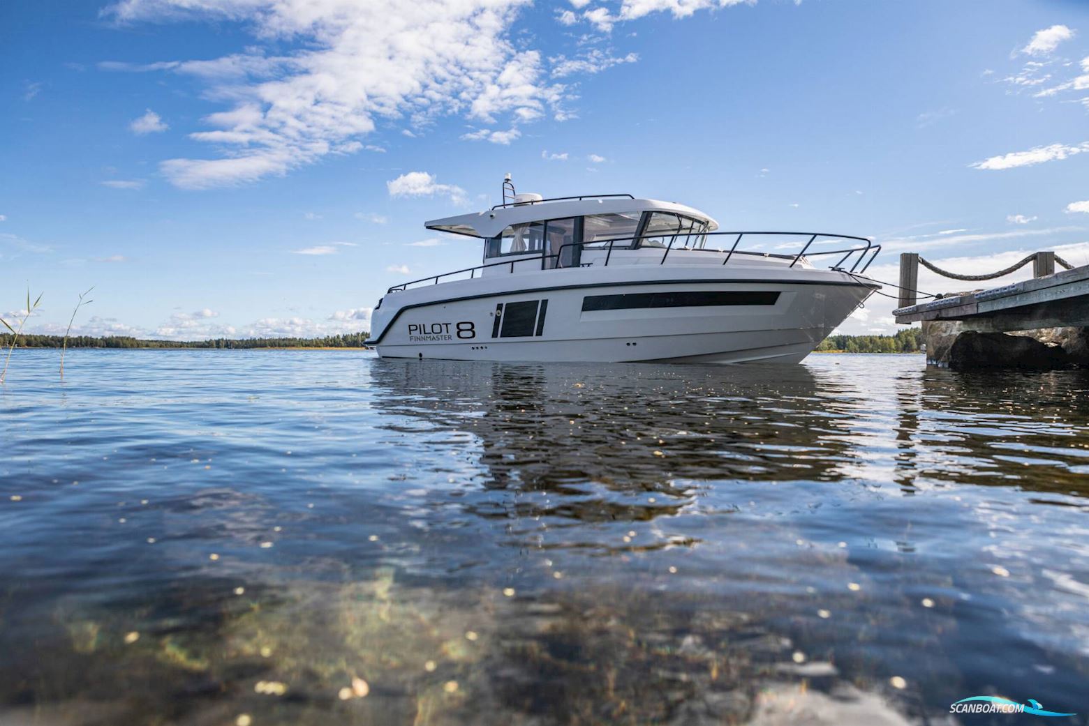 Finnmaster Pilot 8 - Yamaha 2x150 HK/Udstyr