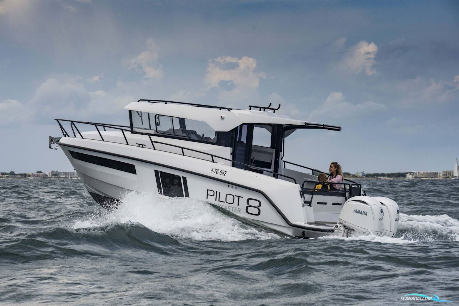 Finnmaster Pilot 8 - Yamaha 2x150 HK/Udstyr