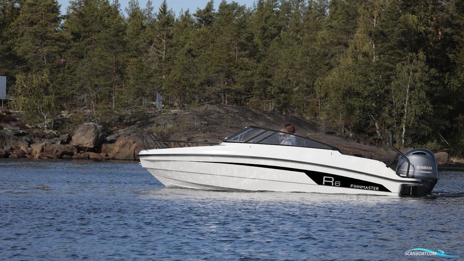 FINNMASTER R6 Motorboat 2026, with Yamaha engine, Sweden