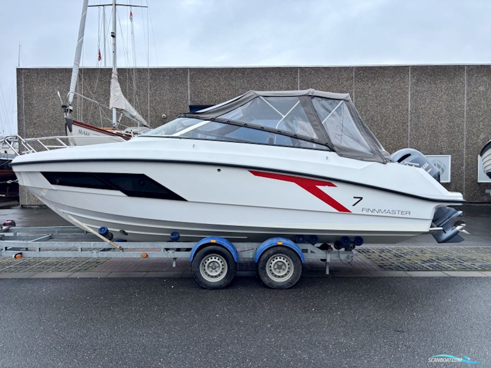 Finnmaster T7 Motorboat 2015, with Yamaha engine, Denmark