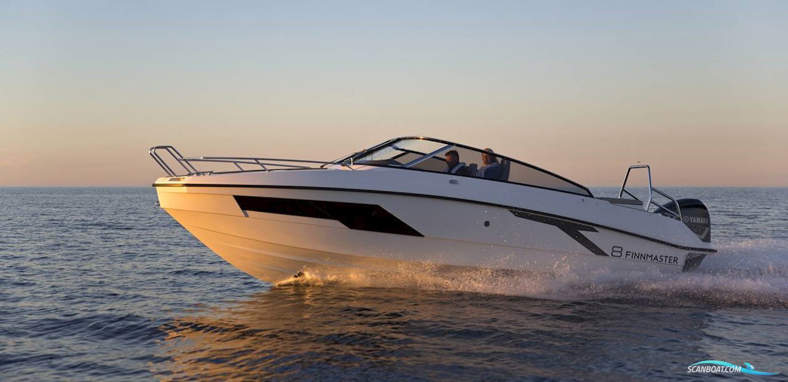 Finnmaster T8 - Yamaha 300 HK/Udstyr Motorboat 2022, with Yamaha F300Xsb2 White engine, Denmark