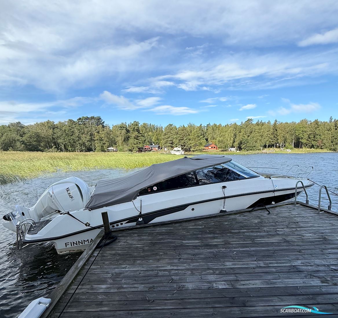Finnmaster T8 Motorboat 2023, with Yamaha F300 V6 White engine, Sweden