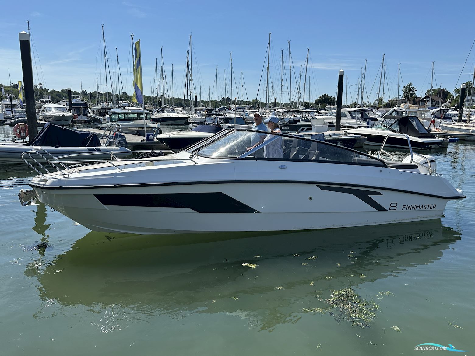 Finnmaster T8 Motorboat 2022, with Yamaha engine, United Kingdom