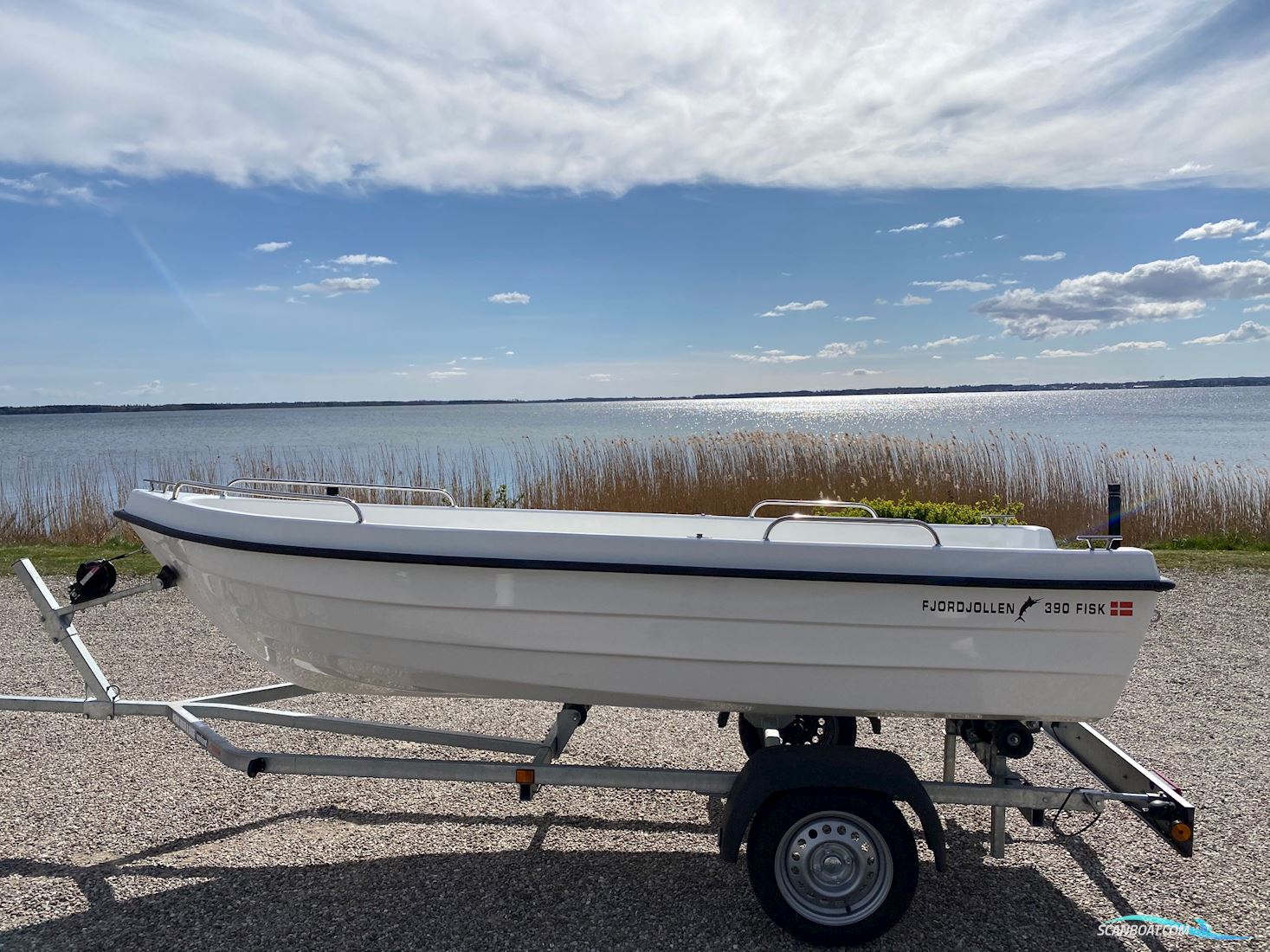Fjordjollen 390 Fisk, Komplet Sæt, Variant 451, Yamaha F2,5