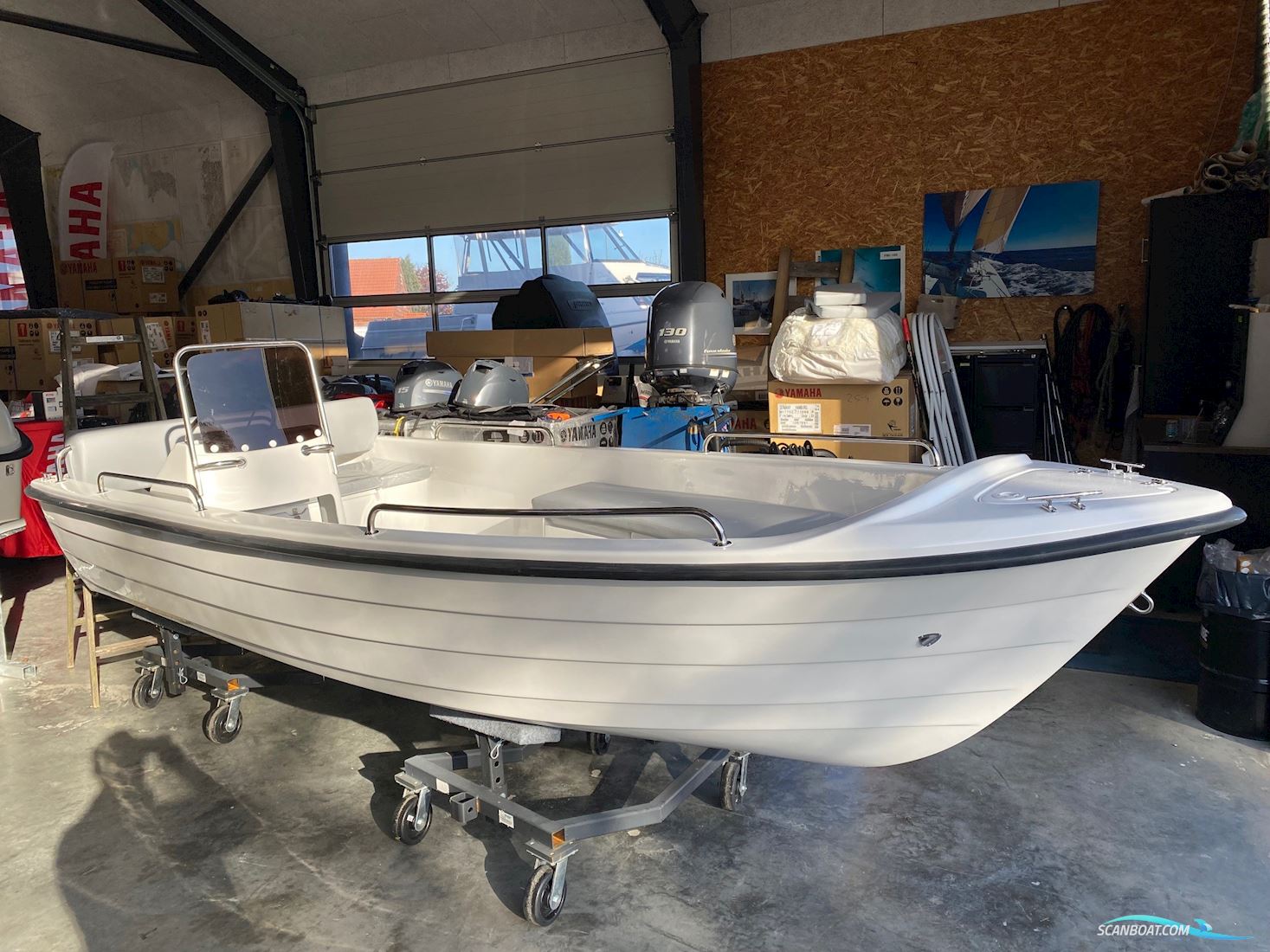Fjordjollen 434 SC Fisk M/Yamaha F9,9 Motorboat 2025, with Yamaha F9,9 engine, Denmark