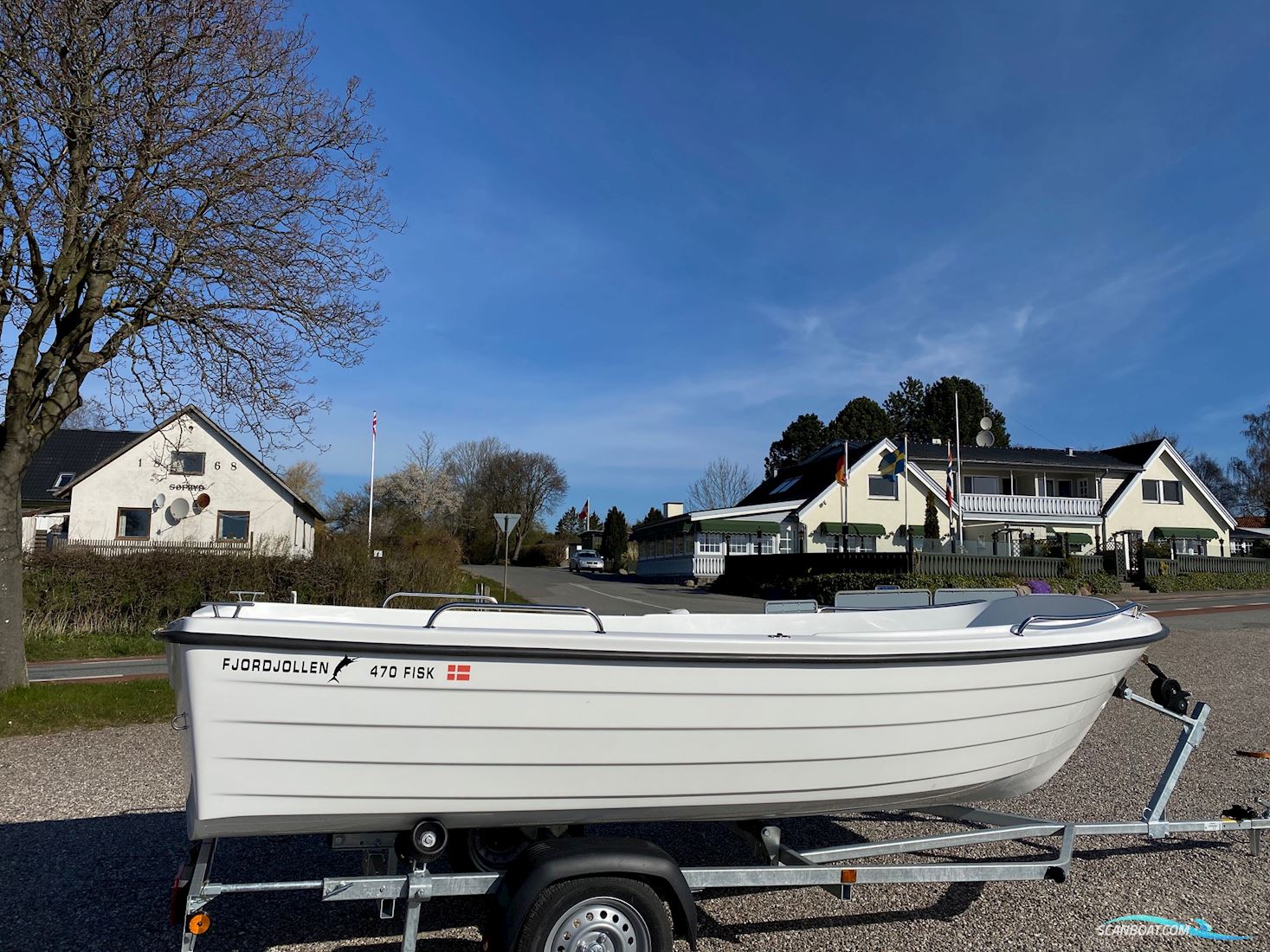 Fjordjollen 470 Fisk M. Yamaha F15