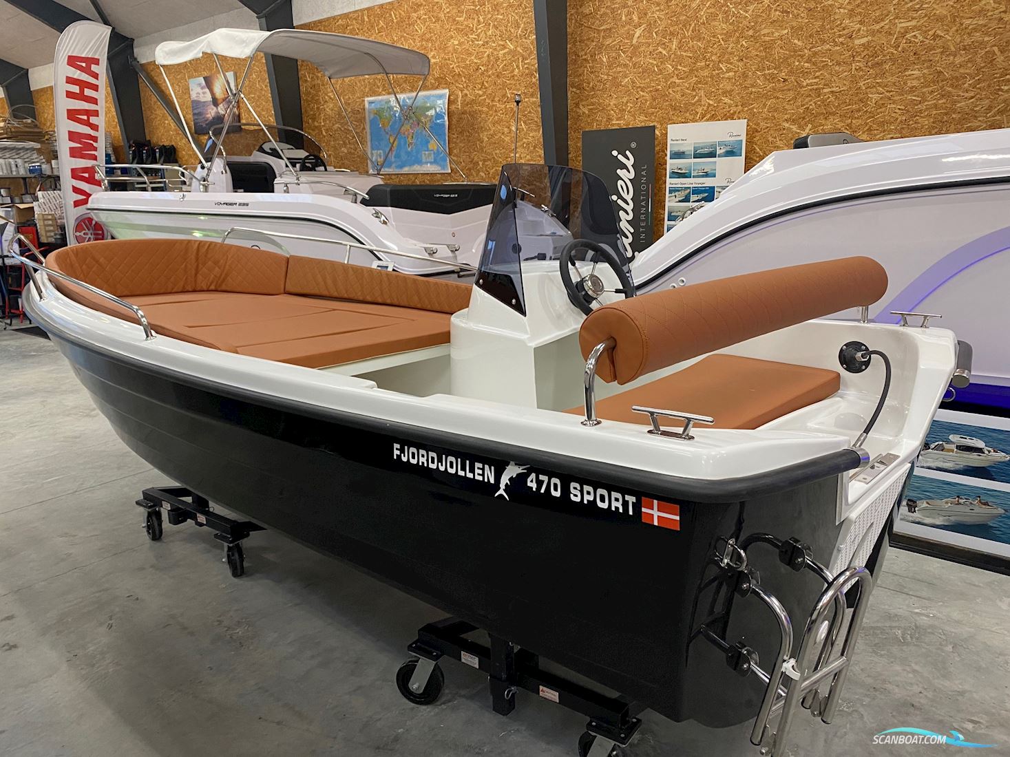 Fjordjollen 470 Sport M. Motor og Udstyr