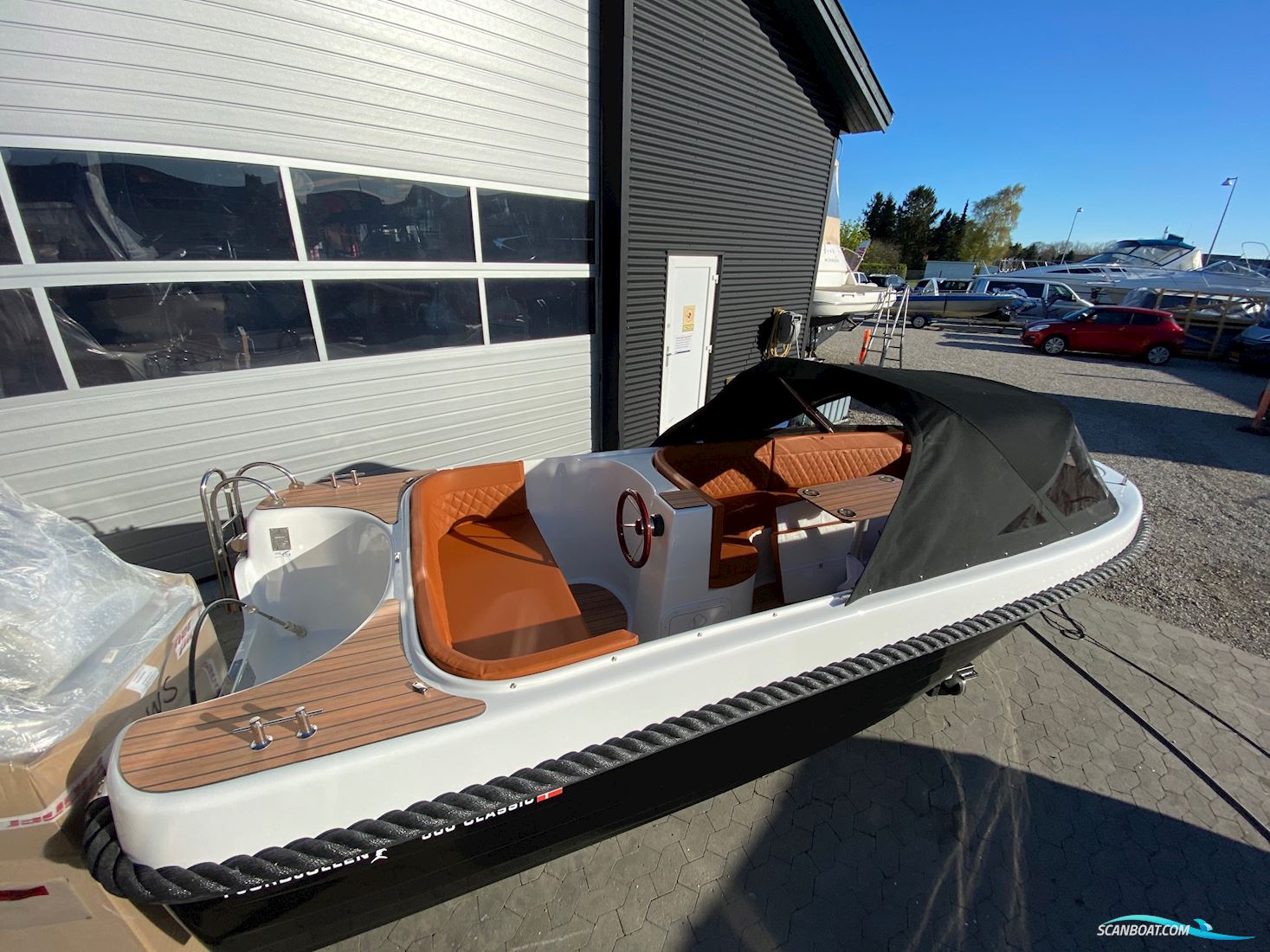 Fjordjollen 500 Classic Sætpris Med Motor OG Udstyr Motorboat 2025, with Yamaha F5 engine, Denmark