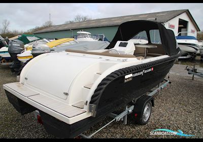 Fjordjollen 530 Classic Motorboat 2022, with Yamaha F9.9HES Vmax engine, Denmark