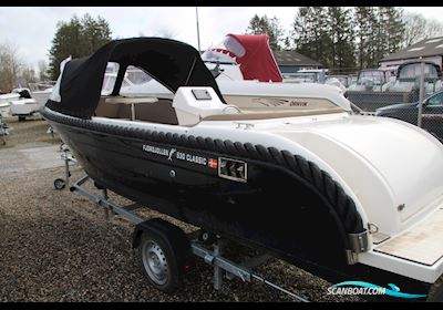Fjordjollen 530 Classic Motorboat 2022, with Yamaha F9.9HES Vmax engine, Denmark