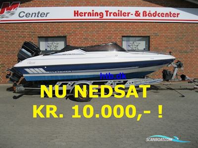 Fletcher Bravo Arrowstreak 17 Classic m/Mercury 100 hk ELPTO og Indespension trailer - NU NEDSAT KR. 10.000,- ! Motorboat 1994, with Mercury engine, Denmark