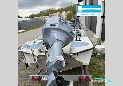 Fletcher GTO Motorboat 1983, with Evinrude engine, Belgium