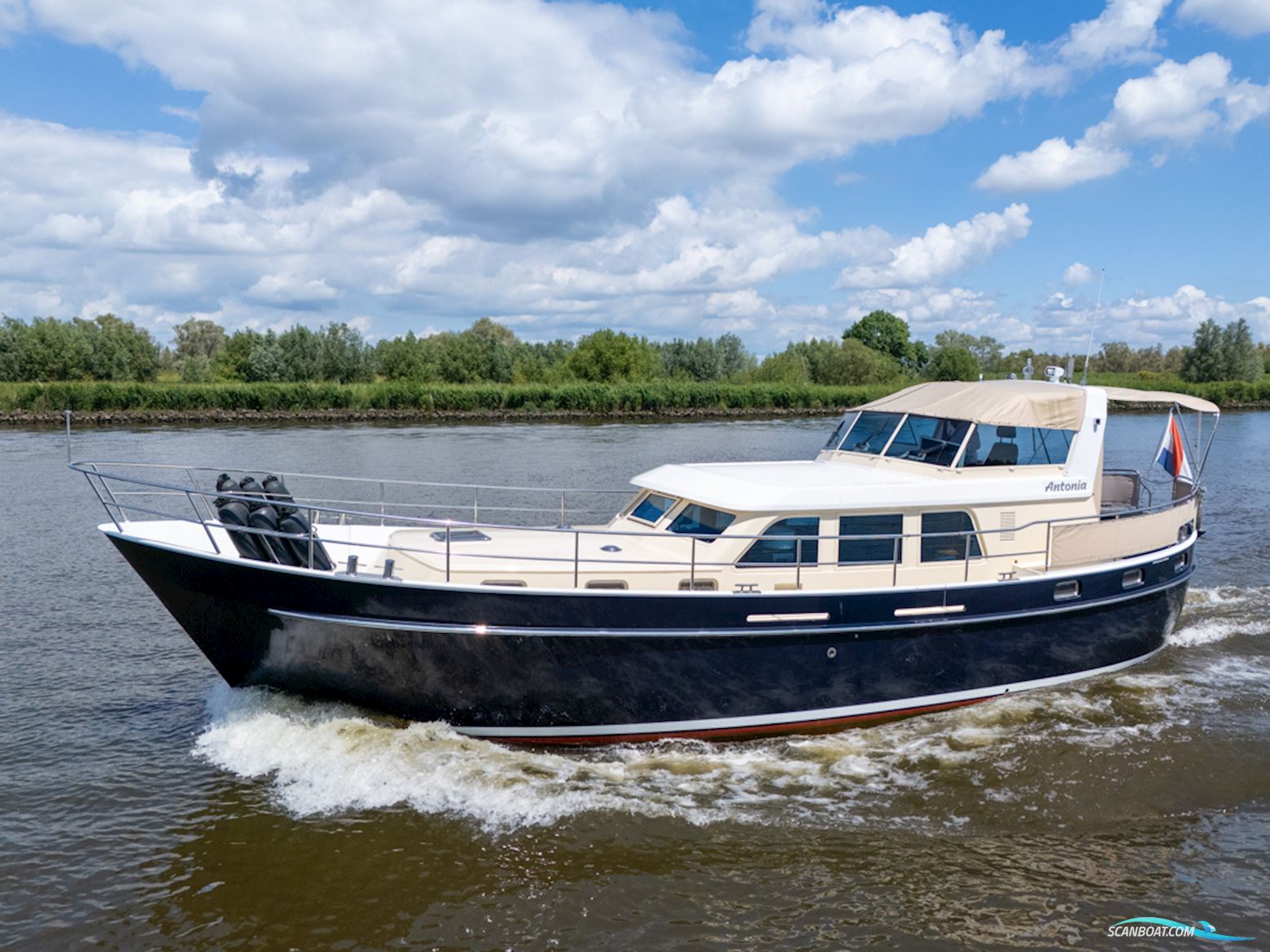 Flevokotter 13.80 AK Motorboat 2005, with 1 engine, The Netherlands